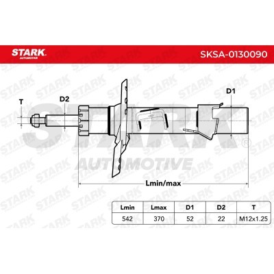 Amortyzator Stark SKSA-0130090 SKSA-0130090 - foto 3