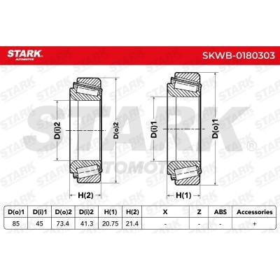 Łożysko Koła Stark SKWB-0180303 SKWB-0180303 - foto 2