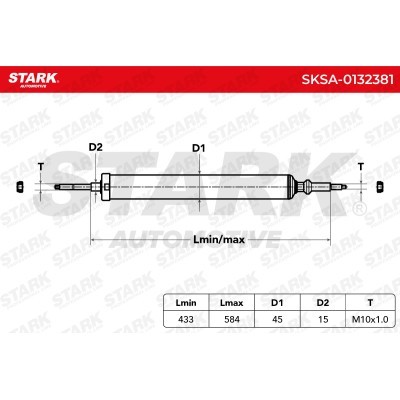 Amortyzator Stark SKSA-0132381 SKSA-0132381 - foto 10