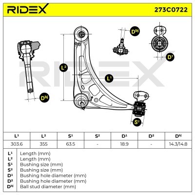 Wahacz RIDEX 273C0722 273C0722 - foto 8