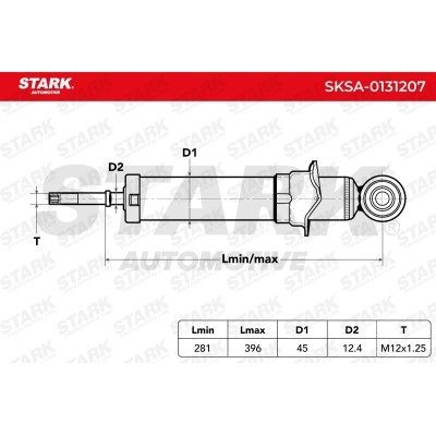 Amortyzator Stark SKSA-0131207 SKSA-0131207 - foto 3