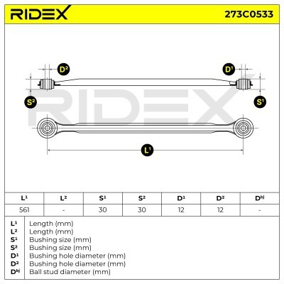 Wahacz RIDEX 273C0533 273C0533 - foto 5