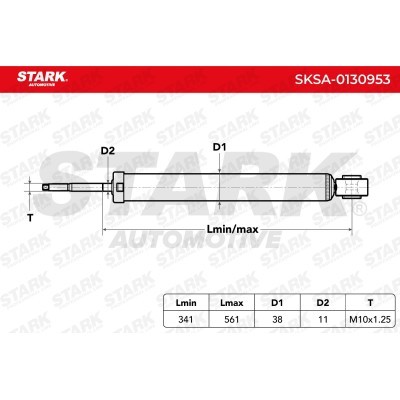 Amortyzator Stark SKSA-0130953 SKSA-0130953 - foto 3