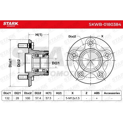Łożysko Koła Stark SKWB-0180384 SKWB-0180384 - foto 6