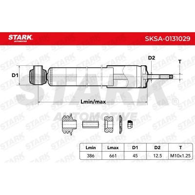 Amortyzator Stark SKSA-0131029 SKSA-0131029 - foto 3