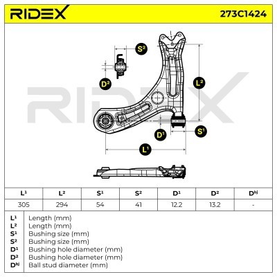Wahacz RIDEX 273C1424 273C1424 - foto 5