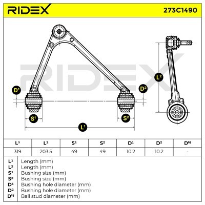 Wahacz RIDEX 273C1490 273C1490 - foto 8