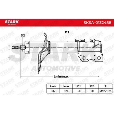 Amortyzator Stark SKSA-0132488 SKSA-0132488 - foto 6
