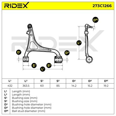 Wahacz RIDEX 273C1266 273C1266 - foto 5