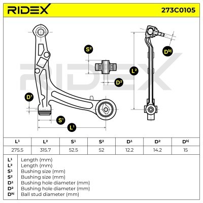 Wahacz RIDEX 273C0105 273C0105 - foto 6