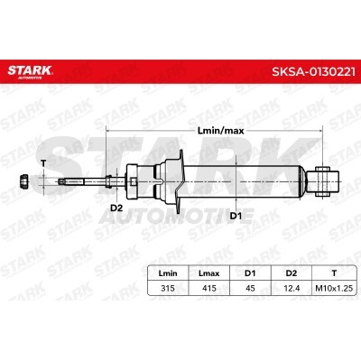 Amortyzator Stark SKSA-0130221 SKSA-0130221 - foto 3