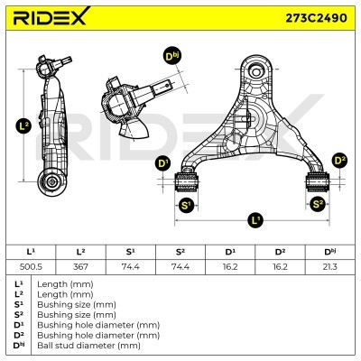 Wahacz RIDEX 273C2490 273C2490 - foto 8
