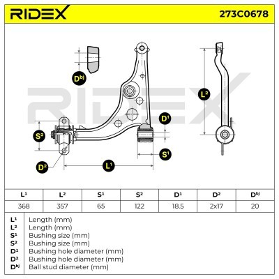 Wahacz RIDEX 273C0678 273C0678 - foto 5