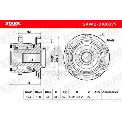 Łożysko Koła Stark SKWB-0180377 SKWB-0180377 - foto 7