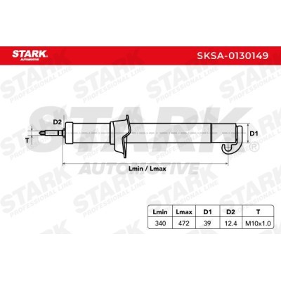 Amortyzator Stark SKSA-0130149 SKSA-0130149 - foto 3