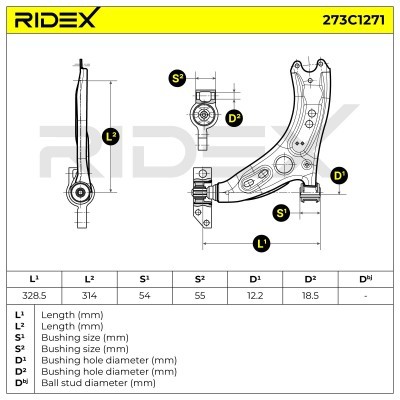 Wahacz RIDEX 273C1271 273C1271 - foto 5