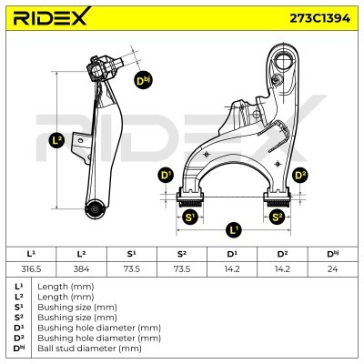 Wahacz RIDEX 273C1394 273C1394 - foto 7