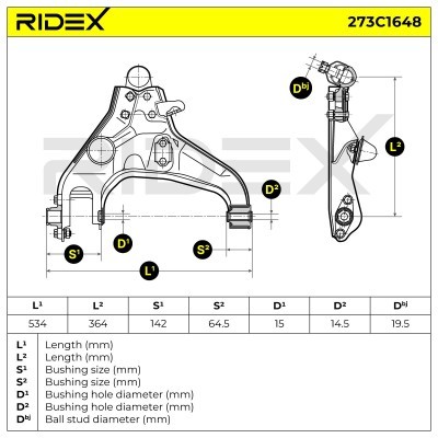 Wahacz RIDEX 273C1648 273C1648 - foto 7