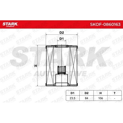 Filtr Oleju Stark SKOF-0860163 SKOF-0860163 - foto 5