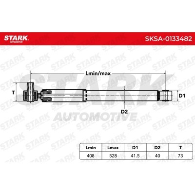Amortyzator Stark SKSA-0133482 SKSA-0133482 - foto 7