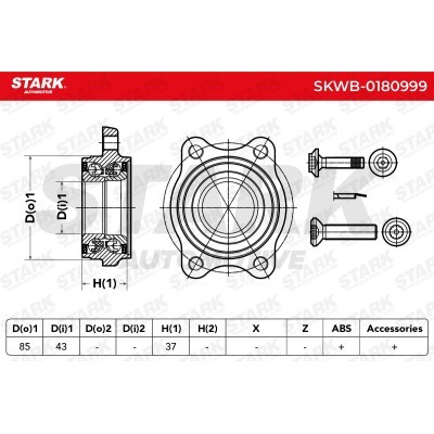 Łożysko Koła Stark SKWB-0180999 SKWB-0180999 - foto 6