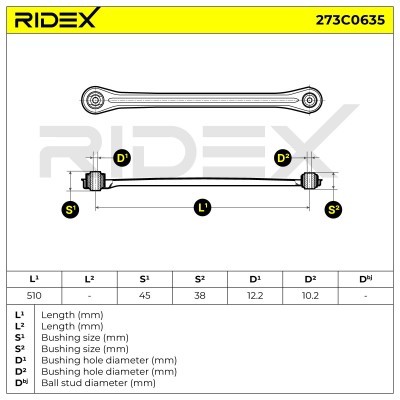 Wahacz RIDEX 273C0635 273C0635 - foto 6