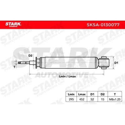 Amortyzator Stark SKSA-0130077 SKSA-0130077 - foto 3