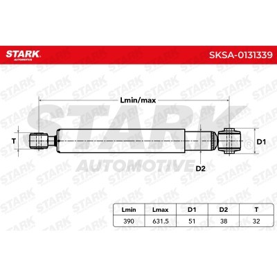 Amortyzator Stark SKSA-0131339 SKSA-0131339 - foto 3