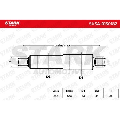 Amortyzator Stark SKSA-0130182 SKSA-0130182 - foto 3