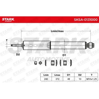 Amortyzator Stark SKSA-0131000 SKSA-0131000 - foto 5