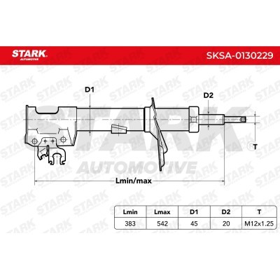 Amortyzator Stark SKSA-0130229 SKSA-0130229 - foto 3