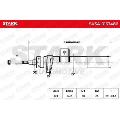 Amortyzator Stark SKSA-0133486 SKSA-0133486 - foto 6