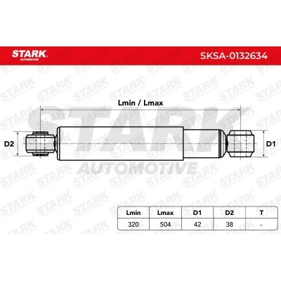 Amortyzator Stark SKSA-0132634 SKSA-0132634 - foto 7