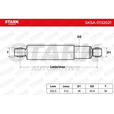 Amortyzator Stark SKSA-0132021 SKSA-0132021 - foto 5