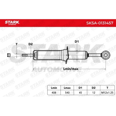 Amortyzator Stark SKSA-0131457 SKSA-0131457 - foto 3