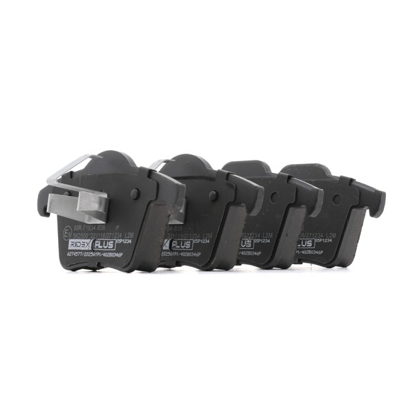 Klocki hamulcowe RIDEX 402B0346P 402B0346P - foto 1