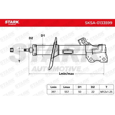 Amortyzator Stark SKSA-0133599 SKSA-0133599 - foto 7