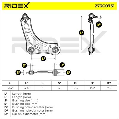 Wahacz RIDEX 273C0751 273C0751 - foto 6