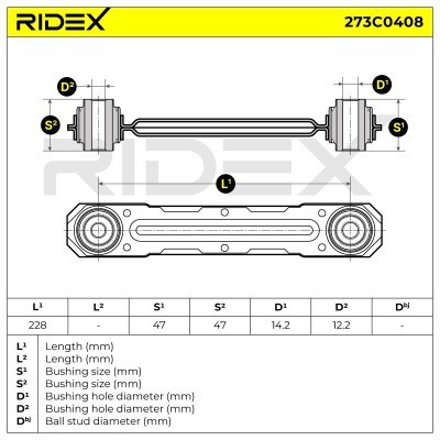 Wahacz RIDEX 273C0408 273C0408 - foto 5