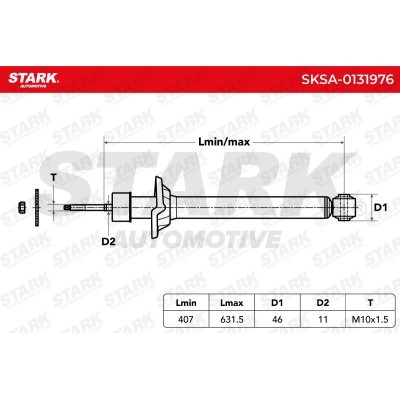 Amortyzator Stark SKSA-0131976 SKSA-0131976 - foto 4