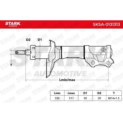 Amortyzator Stark SKSA-0131313 SKSA-0131313 - foto 3