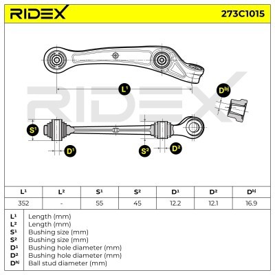 Wahacz RIDEX 273C1015 273C1015 - foto 5