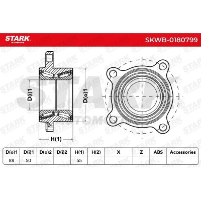 Łożysko Koła Stark SKWB-0180799 SKWB-0180799 - foto 5