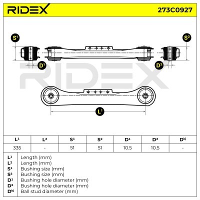Wahacz RIDEX 273C0927 273C0927 - foto 6