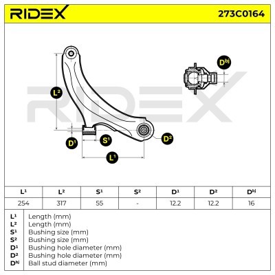 Wahacz RIDEX 273C0164 273C0164 - foto 6