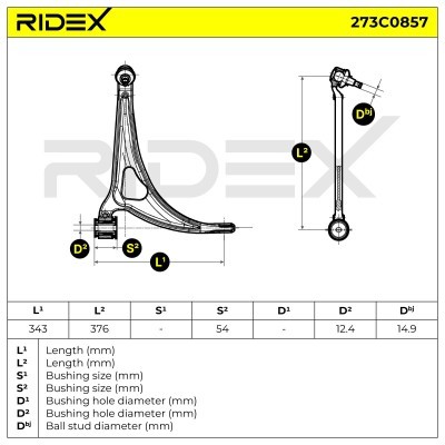 Wahacz RIDEX 273C0857 273C0857 - foto 5