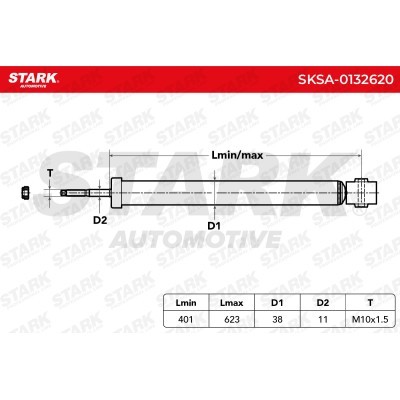 Amortyzator Stark SKSA-0132620 SKSA-0132620 - foto 5