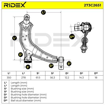 Wahacz RIDEX 273C2651 273C2651 - foto 6