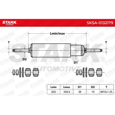 Amortyzator Stark SKSA-0132179 SKSA-0132179 - foto 6