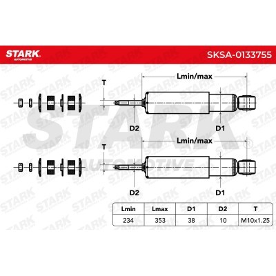 Amortyzator Stark SKSA-0133755 SKSA-0133755 - foto 6